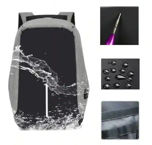 Mochila Anti-robo y carga USB