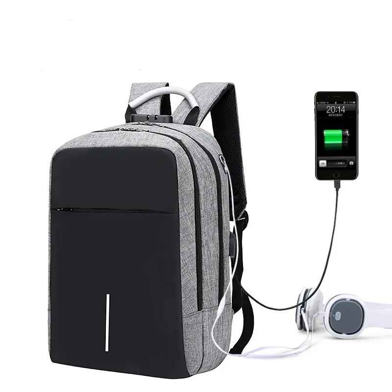 Mochila Anti-robo y carga USB